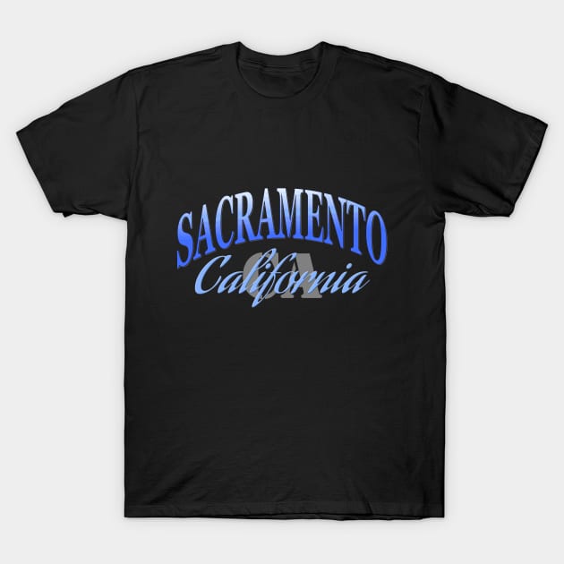 City Pride: Sacramento, California T-Shirt by Naves